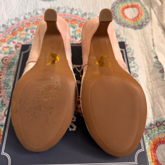 Ruby Shoo "Yasmin" Rose Gold Heels size US 10, UK 41 - Picture 3 of 7